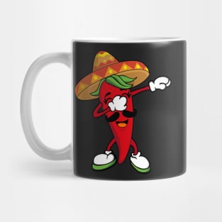 Dabbing Hot Chili Pepper Mug